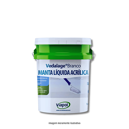 Manta Líquida Vedalage 14L Branca Viapol