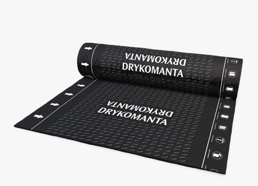 Manta Asfáltica Drykomanta Top Polialum 4mm Tipo lll 10m Dryko