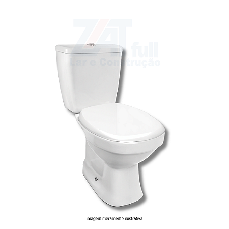 Combo Loren One Vaso Sanitário/Caixa Acoplada/Acessórios Lorenzetti