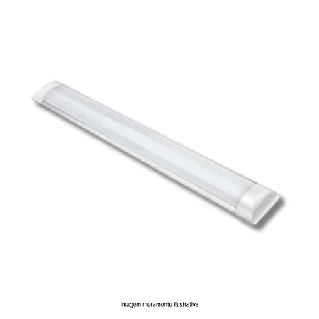 Luminária Led de Sobrepor Linear 18W 0,60m Bivolt AVANT