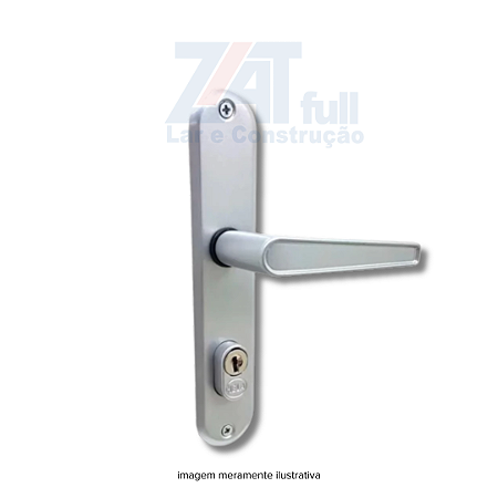 Fechadura Externa 2018/09 Modelo Paris Acetinado Hela