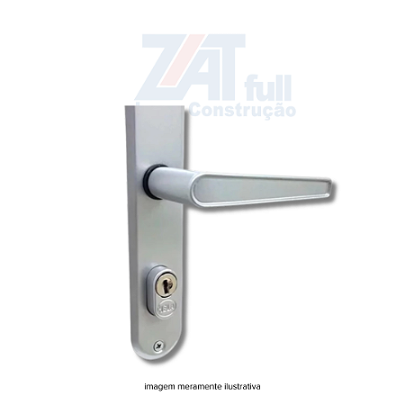 Fechadura Externa 2018/09 Modelo Paris Acetinado Hela - Zzat Full