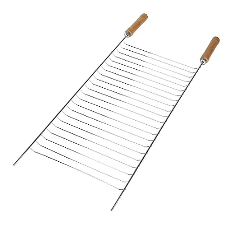 Grelha reta simples 02 cod.3108 mor