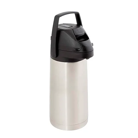 Garrafa termica 1,9L inox c/alavanca mor