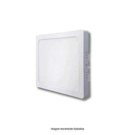 Painel Led Quadrado de Sobrepor 18W 6500K AVANT
