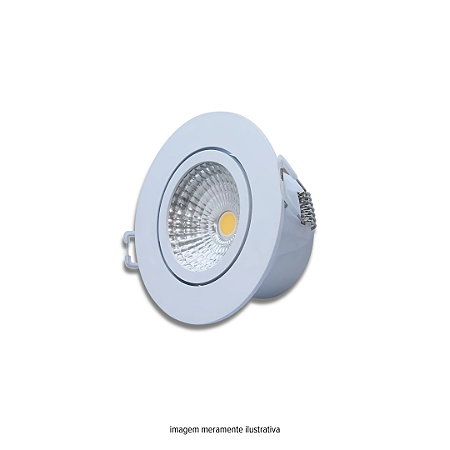 Spot Articulado Embutir Redondo 5W 6500K AVANT