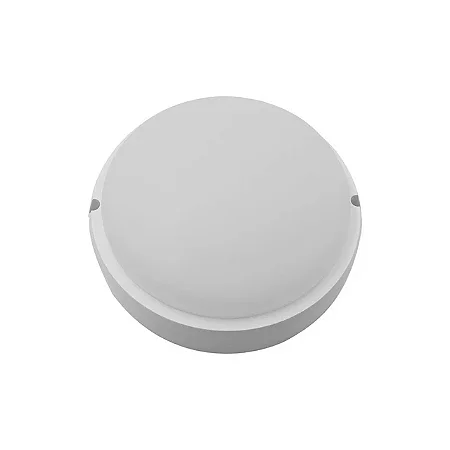 Arandela tartaruga redonda led 15w br biv. 6500k vit