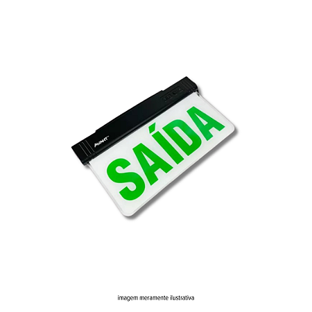 Placa de Emergência Saída 1W AVANT