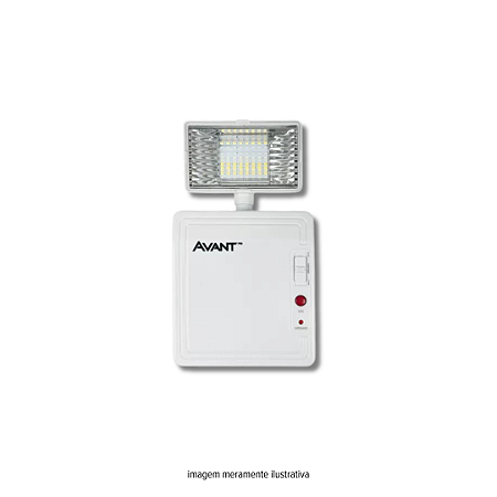 Luminária de Emergência 2W 300LM AVANT