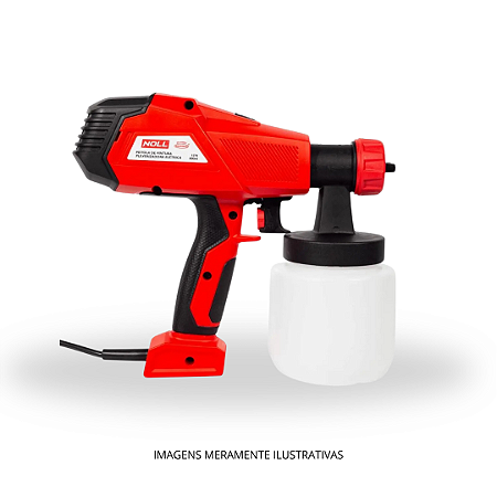 Pistola de Pintura Pulverizadora Elétrica 800ML 127V Noll