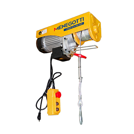 Guincho Coluna 500/1000KG 220V Motor Monofásico MENEGOTTI