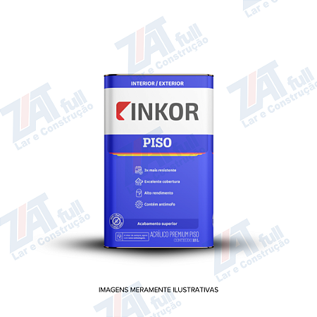 Tinta Piso Azul 18L Inkor