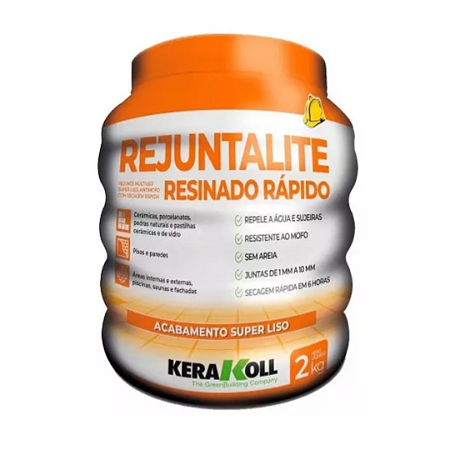 Rejunte Resinado 2kg Bege  KERAKOLL
