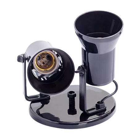Spot Duplo Articulado Preto  SYKALIGHT
