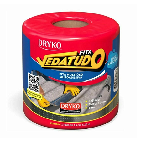 Fita Multiuso Vedatudo 15cmx10m  DRYKO