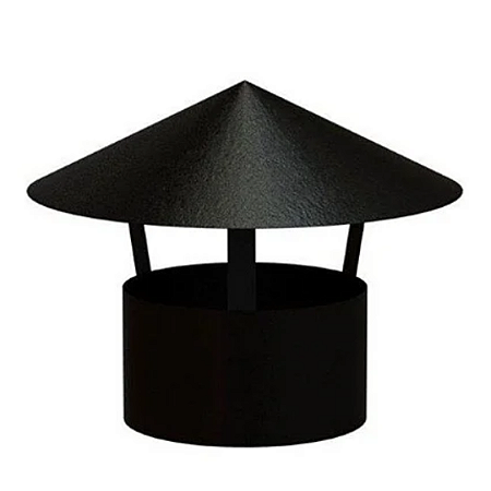 Chapeu Chines Chamine Epoxi Preto