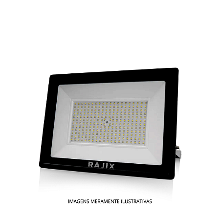 Refletor Led 300W 6500k IP66 Rajix