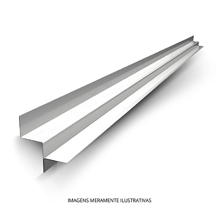 Perfil DryWall Tabica Lisa 3M Aço 40X48