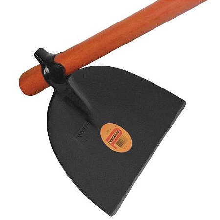 Enxada Estreita 22cm Com Cabo Pandolfo