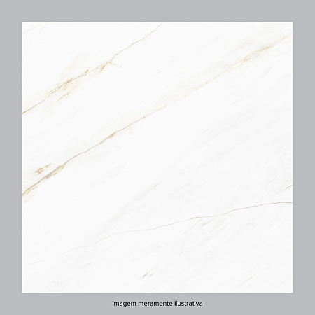 Piso Cerâmico "A" 92x92 Calacata Gold Polido Angelgres