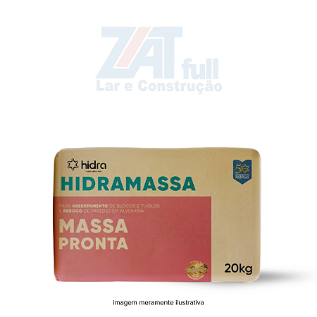 Massa Pronta Hidramassa 20Kg Hidra