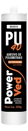 Adesivo Poliuretano PU40 350Gr Branco Power Ved