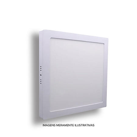 Painel Led 18w Quadrado Sobrepor 4000k Vit