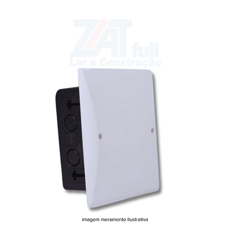 Caixa Passagem Embutir 16x16 AC&A Brasil