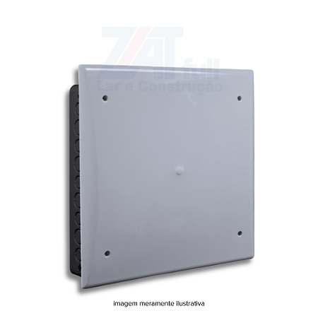 Caixa Passagem Embutir 41x41 AC&A Brasil