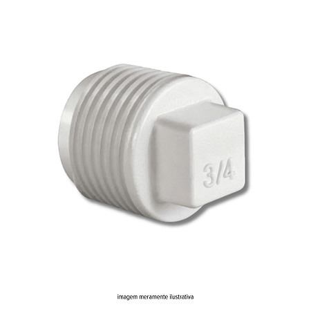 Plug Roscável 3/4 Amanco