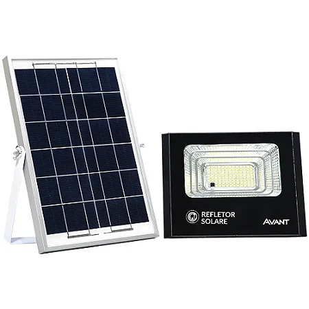 Refletor Led Solar 25W 6500k IP65 Avant