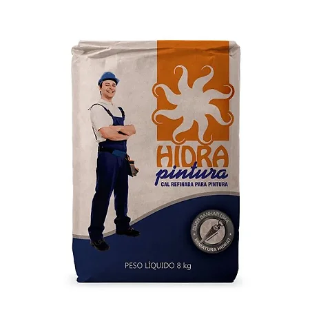 Cal Pintura 8kg Branco Hidra
