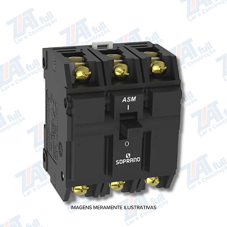 Disjuntor Tripolar Nema 100A Soprano