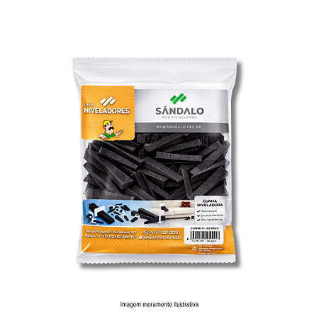Cunha Nivelador Pop Slim 50 pçs. Sândalo