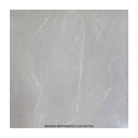 Piso Cerâmico "C" 43x43 Algar Cinza Ceral