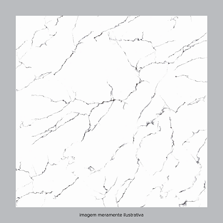 Piso Cerâmico "A" 43x43 Carrara Ceral