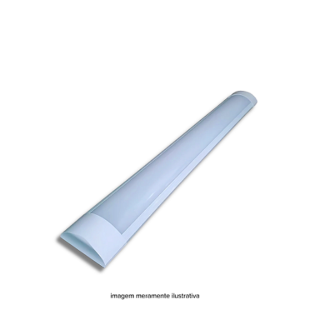 Luminária Led Sobrepor Linear 36W 6500K 1,20 m Price Led