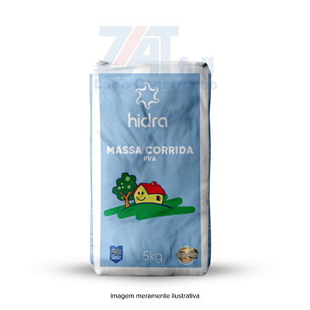 Massa Corrida PVA 5kg Hidra