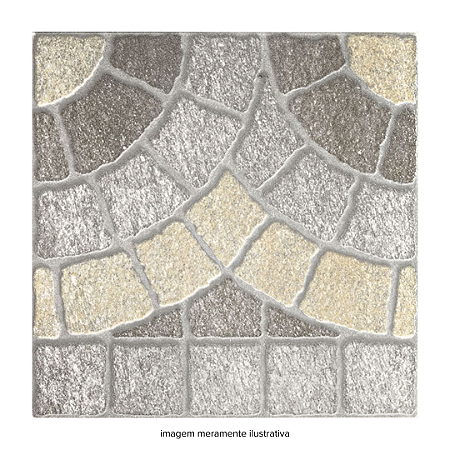 Piso Cerâmico "B" 43x43 Casablanca Ceral