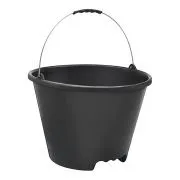 Balde Pedreiro Pvc Preto 12L Zumplast