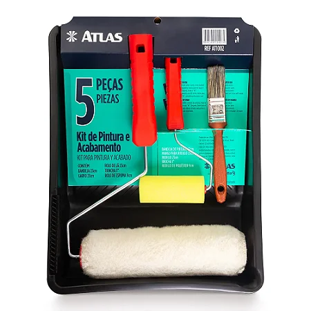 Kit Pintura 5 Peças Ref.1002 Atlas