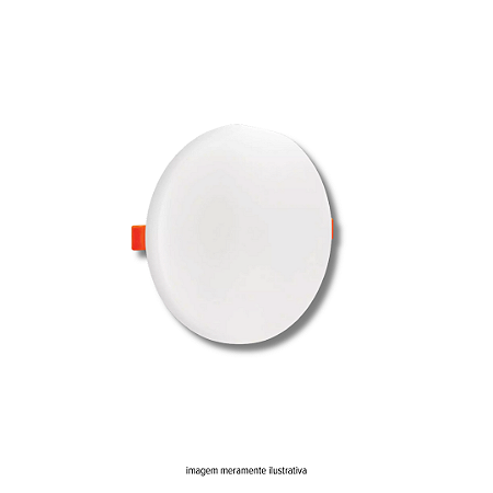Painel Led Redondo Borda Infinita Deluxe Embutir 24W 4000K AVANT
