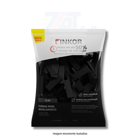 Cunha Niveladora Slim 50 Peças Inkor