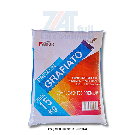 Textura Grafiato Premium 15kg Branco Inkor