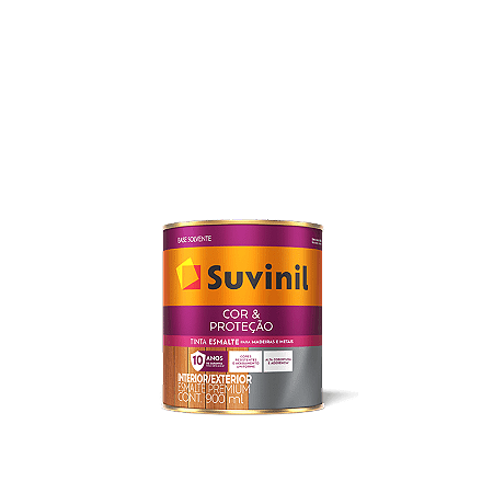 Tinta Esmalte Cor e Proteção 900ml Branco Suvinil