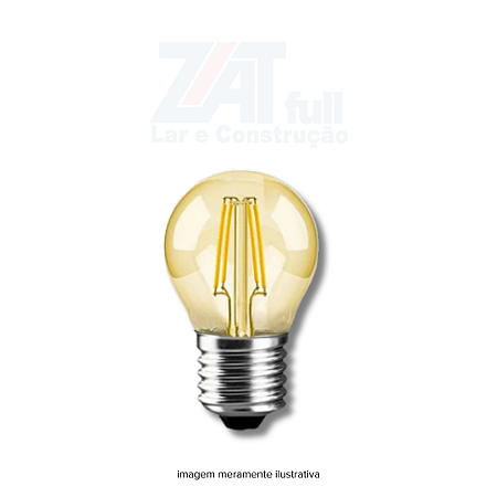 Lâmpada Vintage Led Filamento 4W 2400k G45 Lumanti
