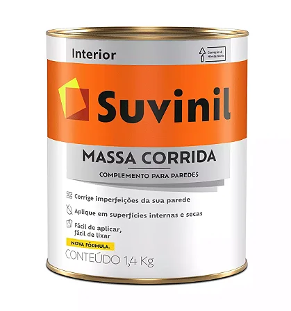Massa Corrida 1,4kg Suvinil