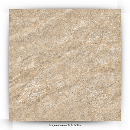 Piso Cerâmico "A" 61,5x61,5 Veneto Bege Antideslizante Ceral