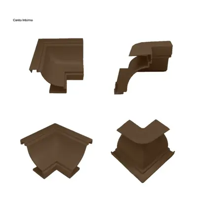 Emenda Canto Interno Imbuia 6m Allas