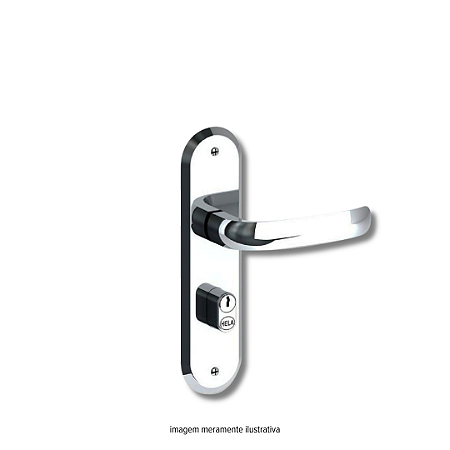 Fechadura Madrid Externa Alumínio Ref. 2002/11 Hela